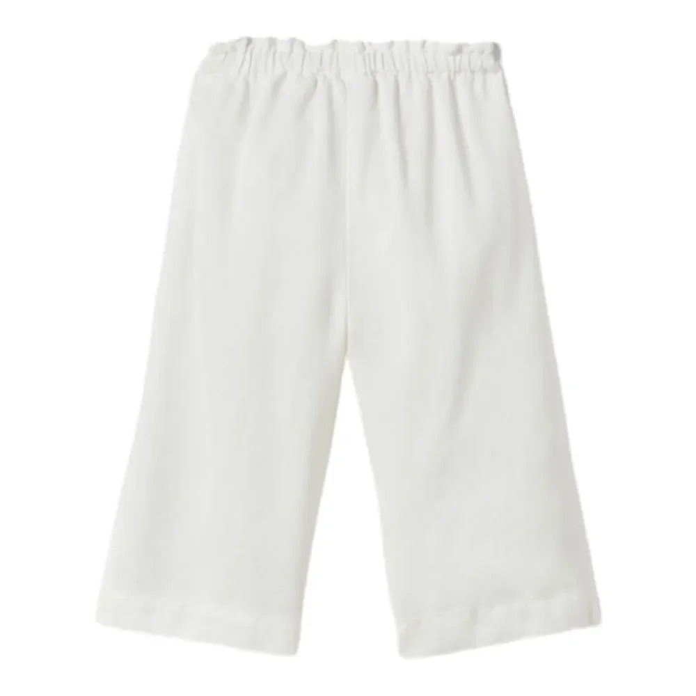 Zara Kids Off White Culottes with Pockets NWT Size 6 - Picture 3 of 5